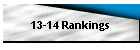 13-14 Rankings